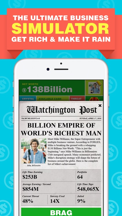 Billionaire Capitalist Tycoon