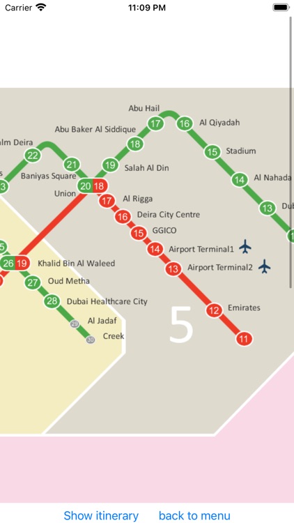 Dubai Metro - app screenshot-3