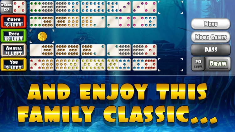 Mexican Train Dominoes Gold