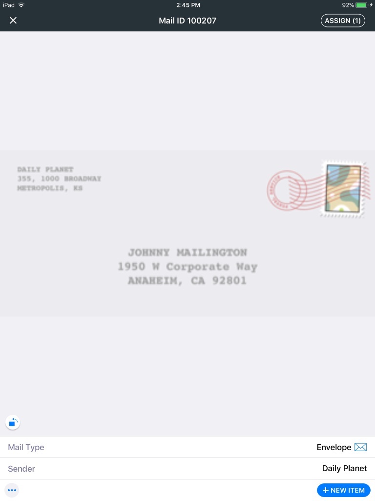 PostScan Mail Operator screenshot 2