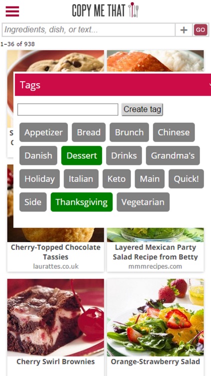 Copy Me That recipe manager screenshot-4