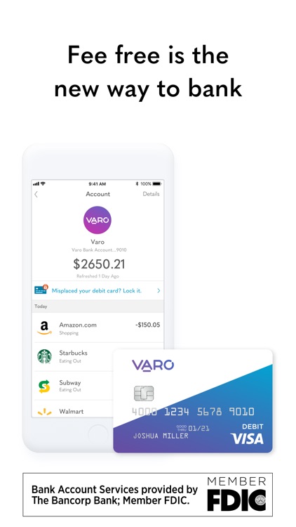 Varo Bank Account screenshot-0