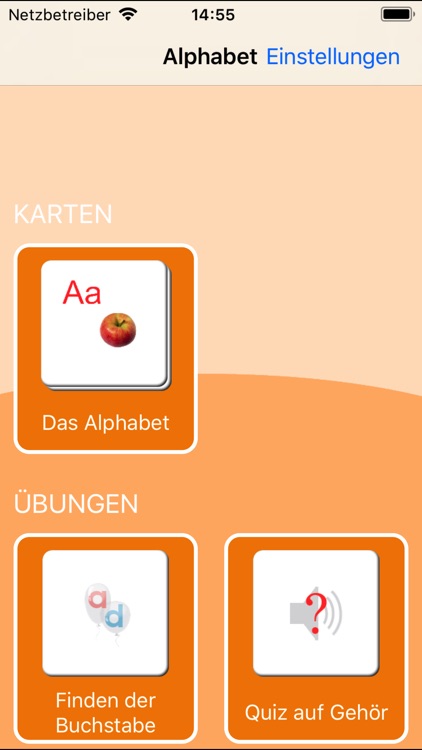 German Alphabet Learning Cards