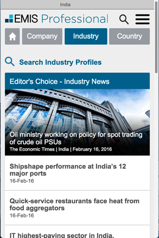 EMIS Mobile - náhled