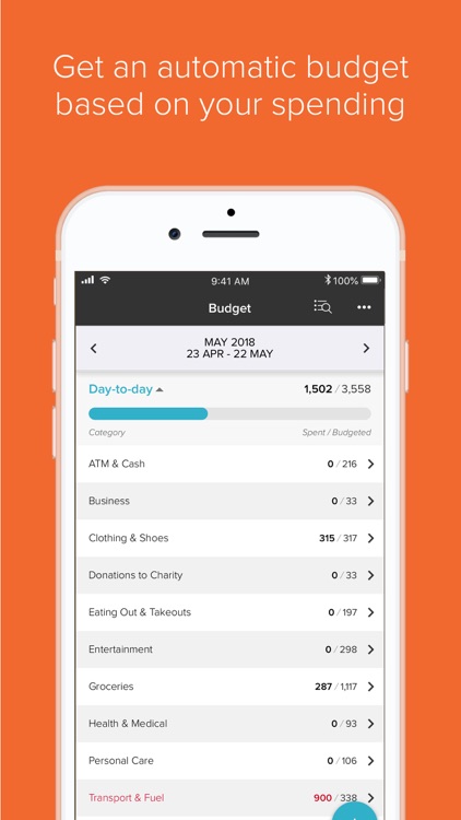 22seven:Budget, track & save screenshot-5