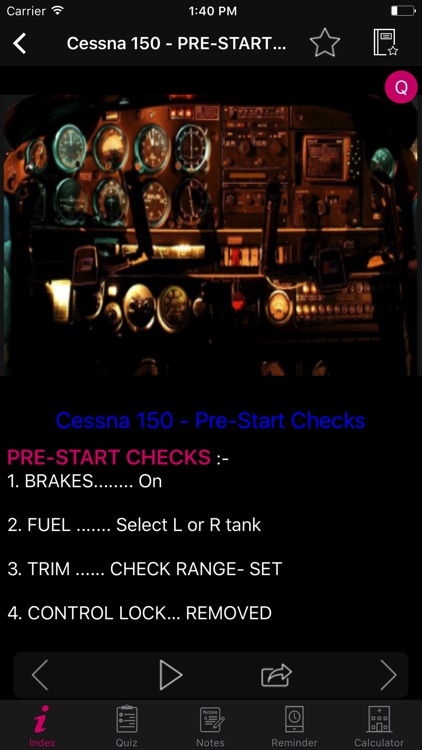 Cessna 150 Checklist screenshot-3