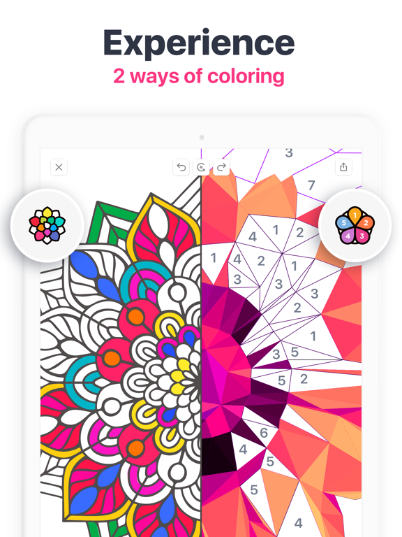 Tap & Color - Coloring book screenshot 2