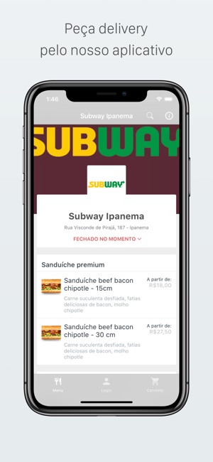 Subway Ipanema Delivery