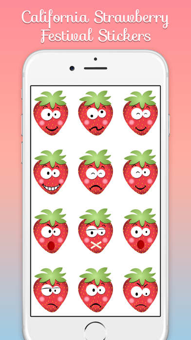California Strawberry Stickers screenshot 4