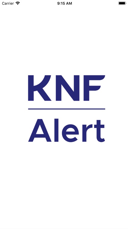 KNF Alert