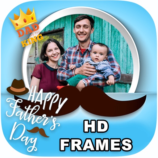 Father's Day Photo Frames 2018 iOS App