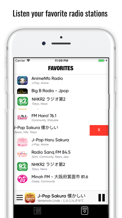 Radio Japan : Japanese radios screenshot 2