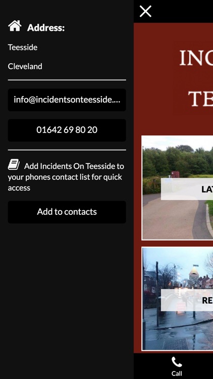 Incidents On Teesside