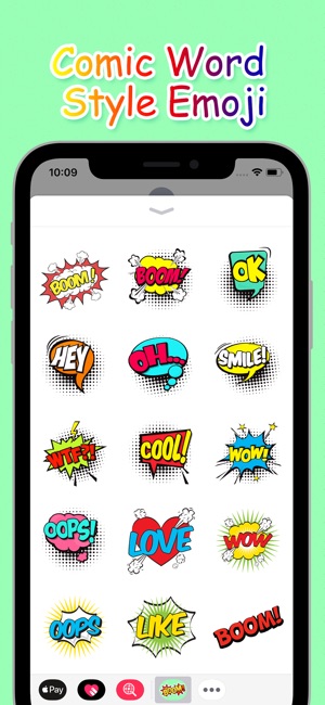 Comic Word Style Emoji(圖2)-速報App