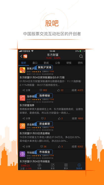 东方财富领先版-财经资讯&股票开户 screenshot-5
