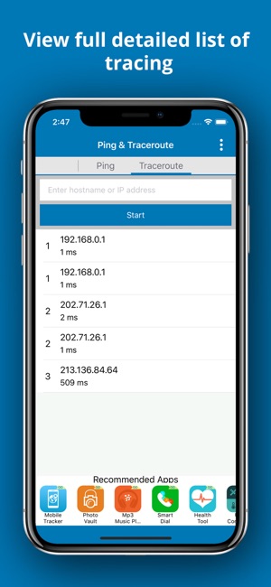 Ping Multiple & Trace Route(圖5)-速報App