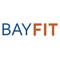 Download the app to view schedules & book sessions at Bay Fit