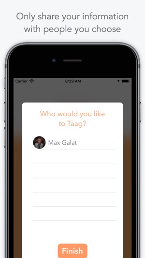 Taag - Instant contact sharing(圖5)-速報App