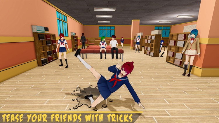 Anime Girl High School Life 3D on the App Store