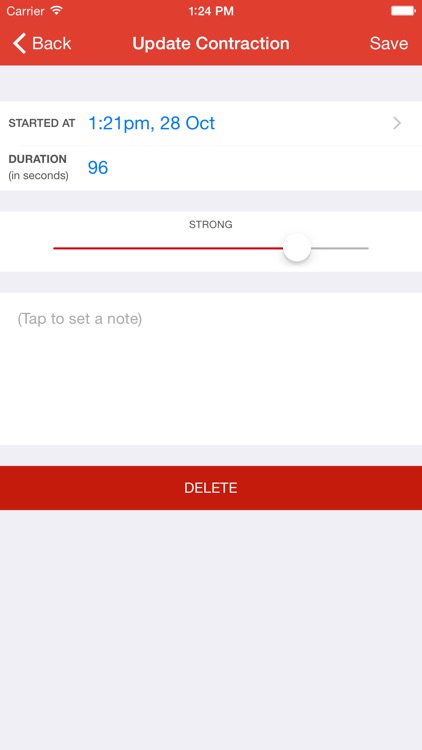 Contraction Timer - Time labor screenshot-3