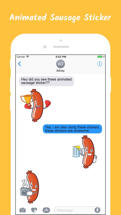 Animated Sausage Stickers