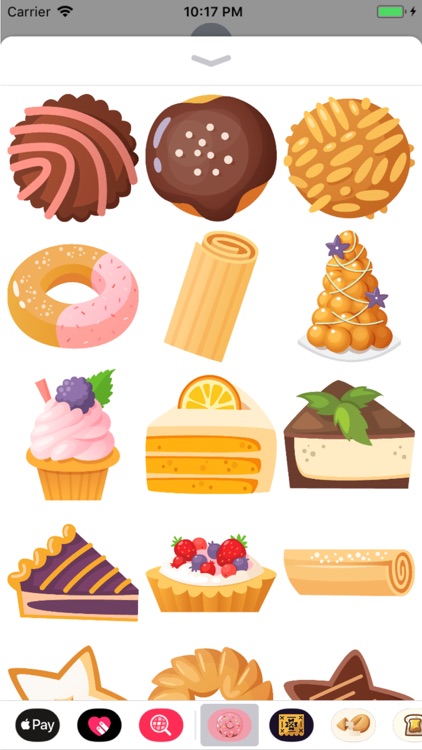 Mega Cool Dessert Stickers