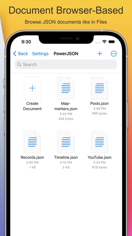 Power JSON Editor Mobile