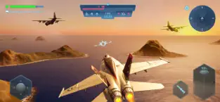 Captura 3 Sky Warriors: Combates aéreos iphone