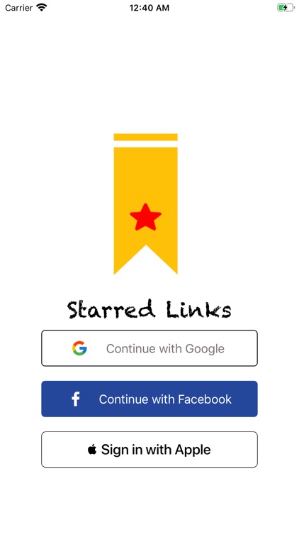 Starred Links