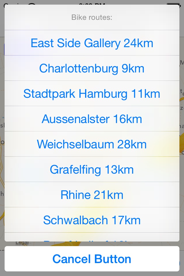 Germany Cycling Map screenshot 4