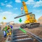 In this megapolis construction simulator game or train bridge construction simulator game you will also construct the bridge like a forklift truck game