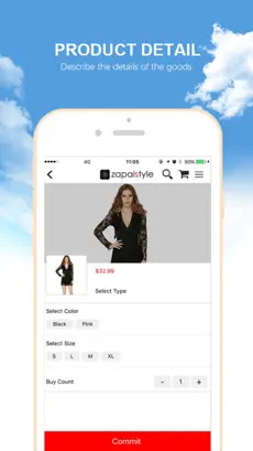 Screenshot 4 Zapalstyle Online Shopping iphone