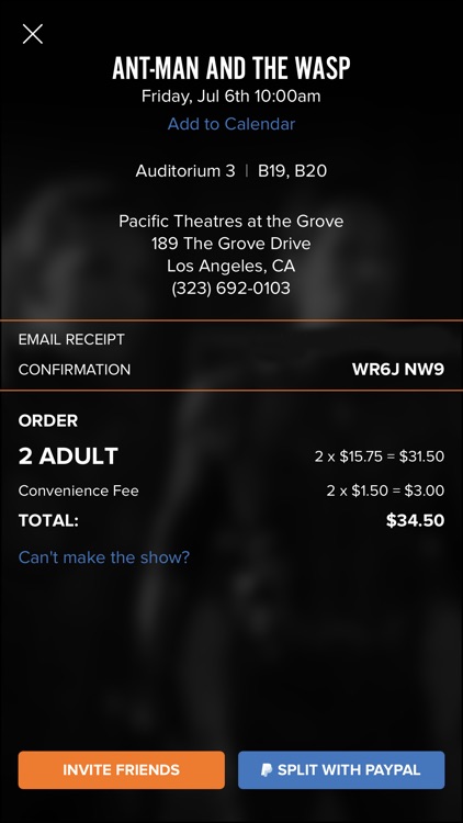 Fandango - Showtimes + Tickets screenshot-6