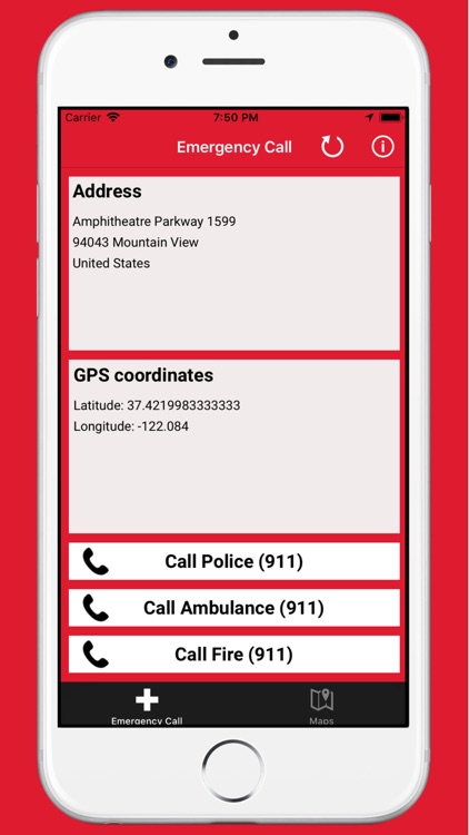 Emergency Call - International