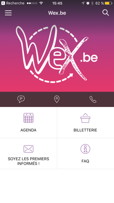 How to cancel & delete Wex.be - Wallonie Expo from iphone & ipad 1