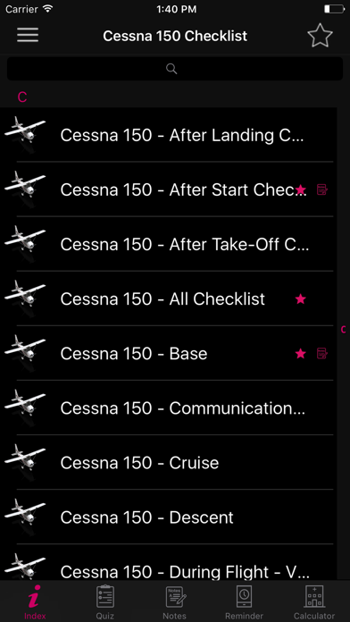 Cessna 150 Checklist screenshot 2