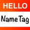 The classic Hello Name Tag is now available for your iPhone, iPad, or iPod touch, and is perfect for helping you to make friends and get to know people at school, meetings, conventions, parties, single bars, or any other social event or venue