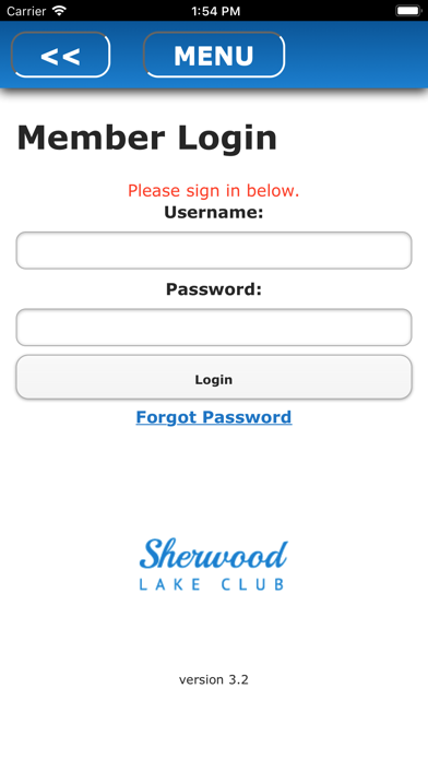 Sherwood Lake Club Mobile App screenshot 2