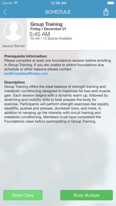 Jackson State of Fitness screenshot 4