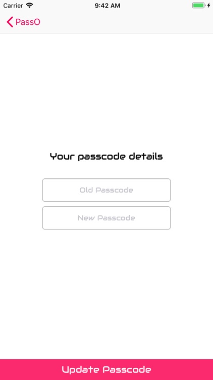 PassO - Your Passwords Store