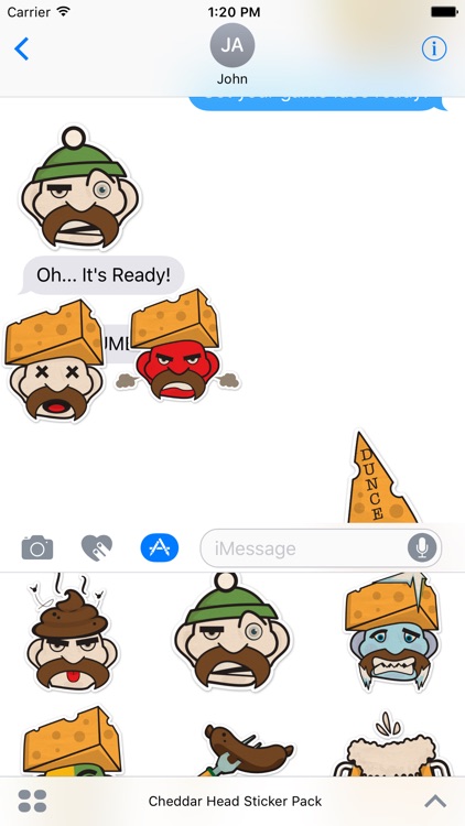 Cheddar Head Sticker Pack