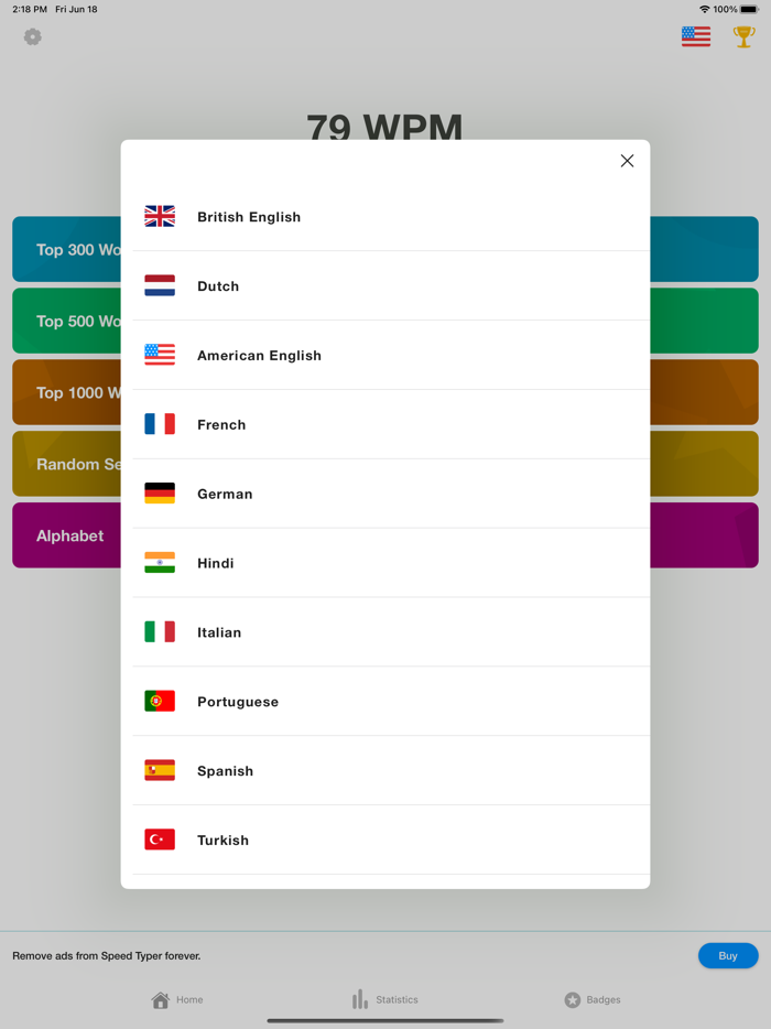Speed Typer - Typing Test