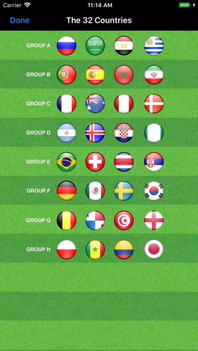 World Cup App: Russia 2018 Screenshot 2