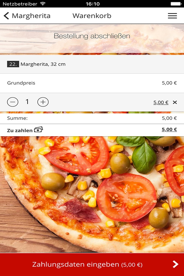 Pizzeria Milano Büdingen screenshot 3