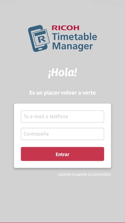 Ricoh Timetable Manager