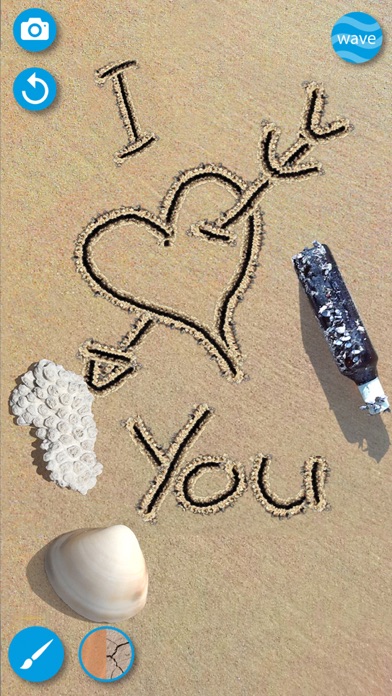 How to cancel & delete Sand Draw: Beach Creativity from iphone & ipad 1