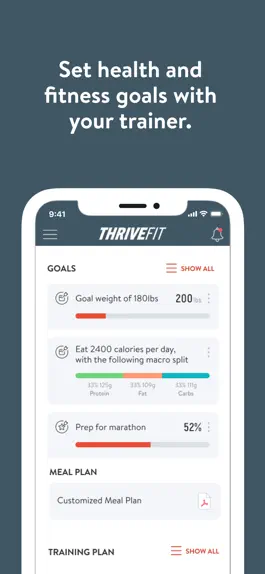 Game screenshot Thrive Fit Training hack