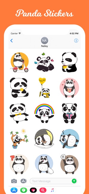 Fun Panda Stickers(圖3)-速報App