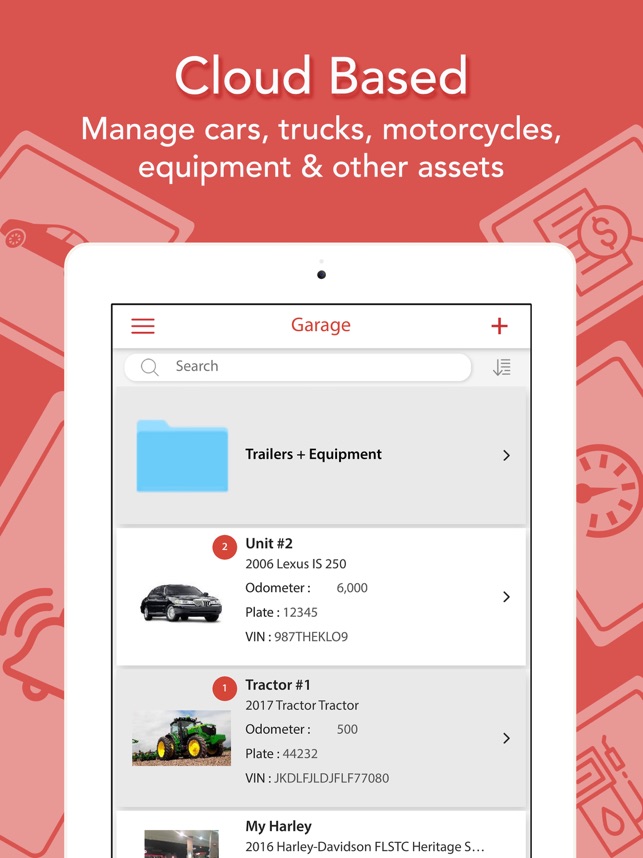 car repair log app