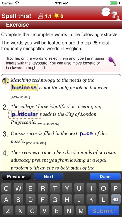 English Spelling & Punctuation screenshot-4